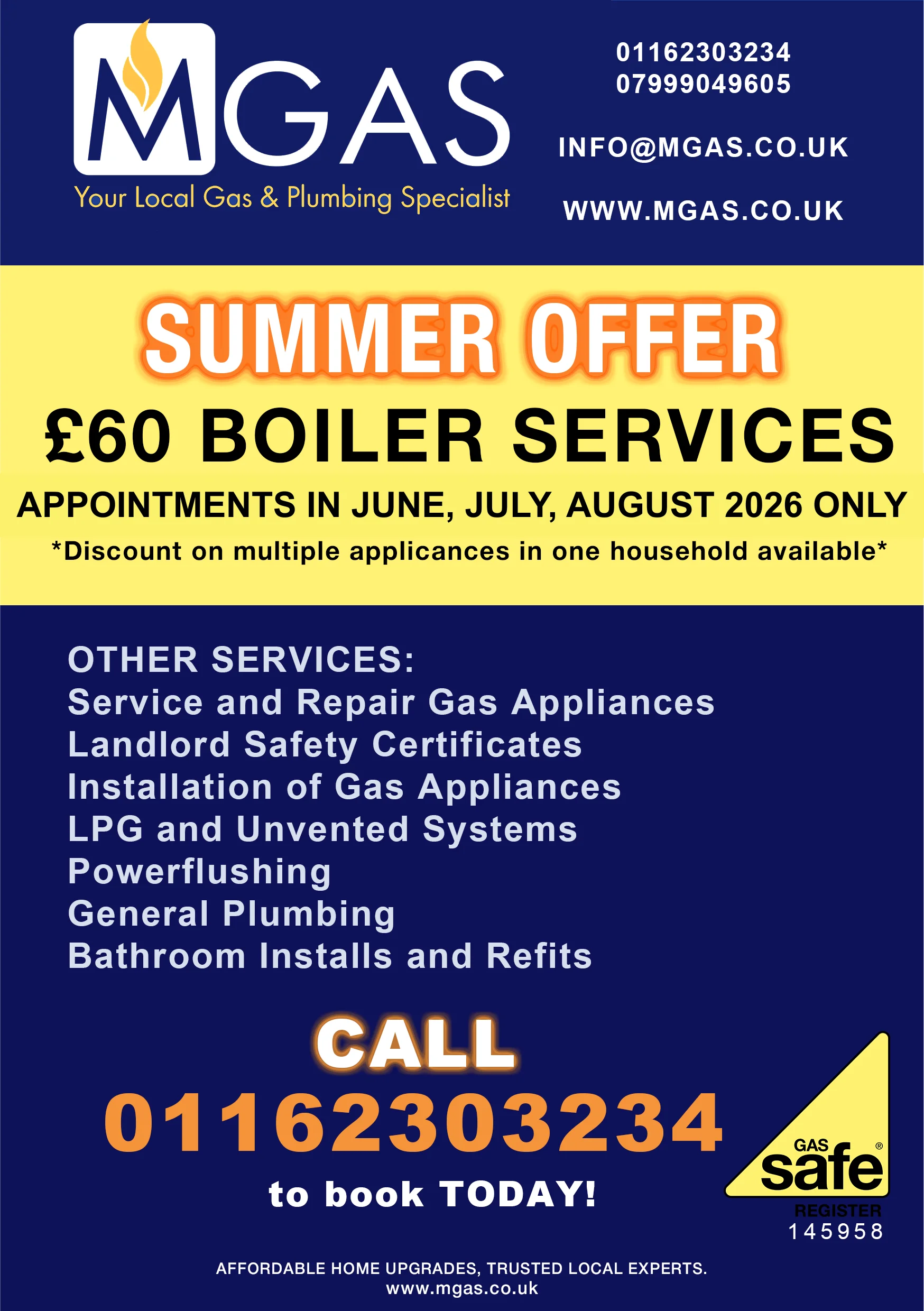 Summer Boiler Offer 2026